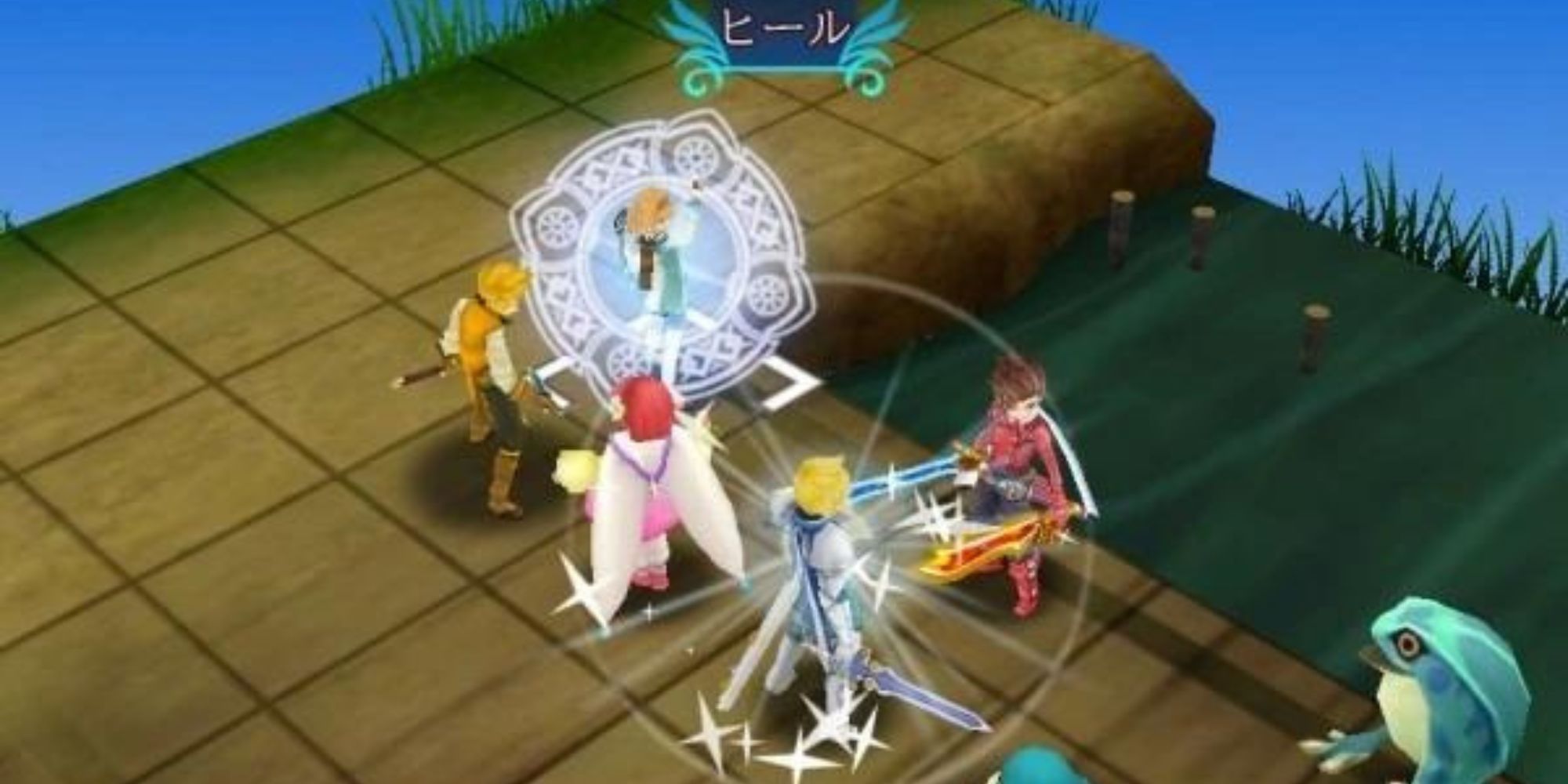 A battle scene from Tales Of Tactics