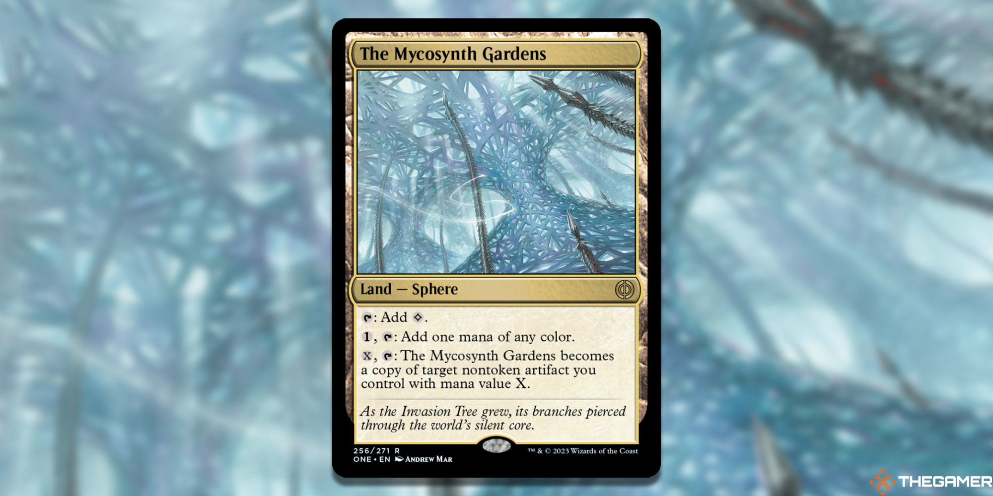 The card The Mycosynth Gardens from Magic: The Gathering.