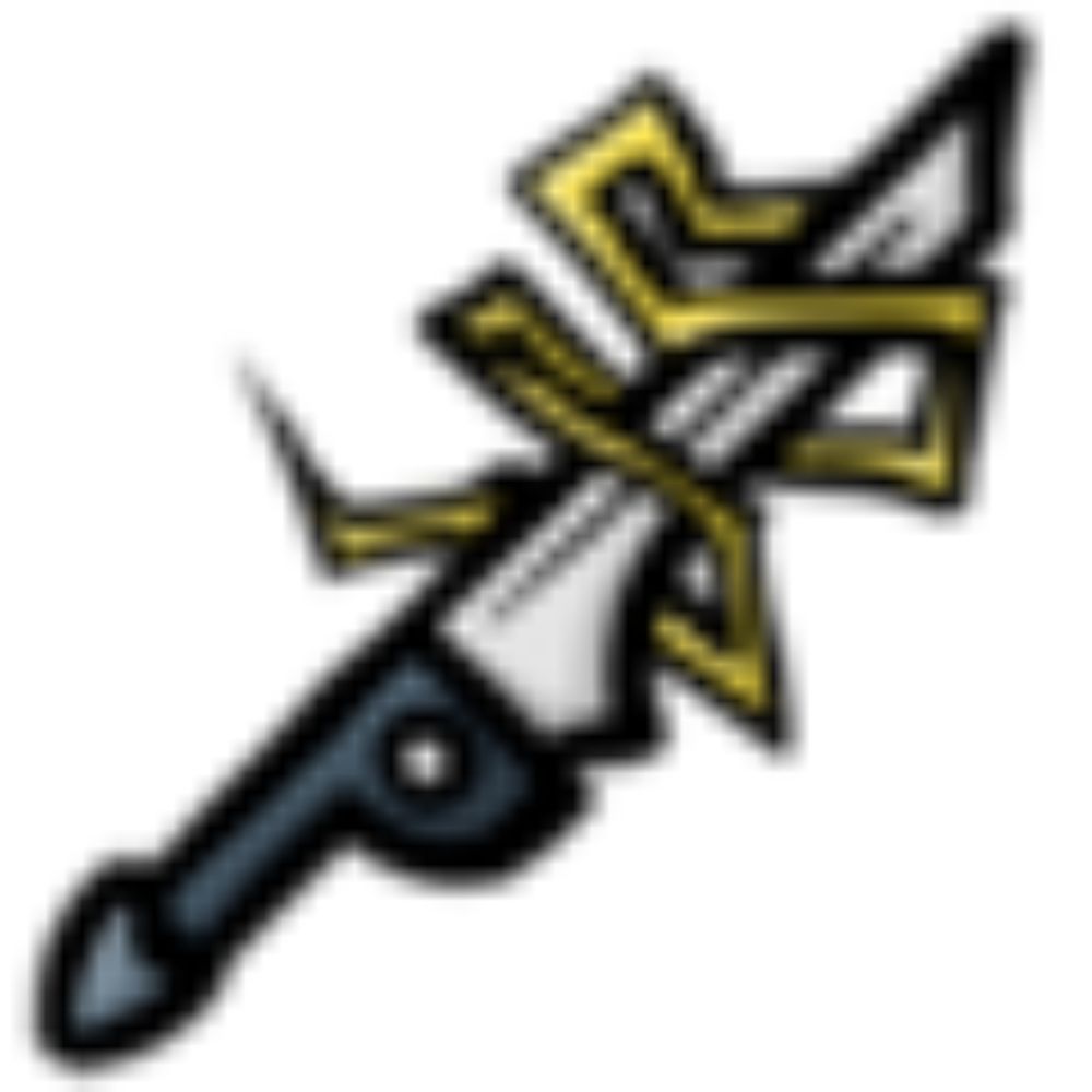 Thunder Sword Weapon Icon from Brotato