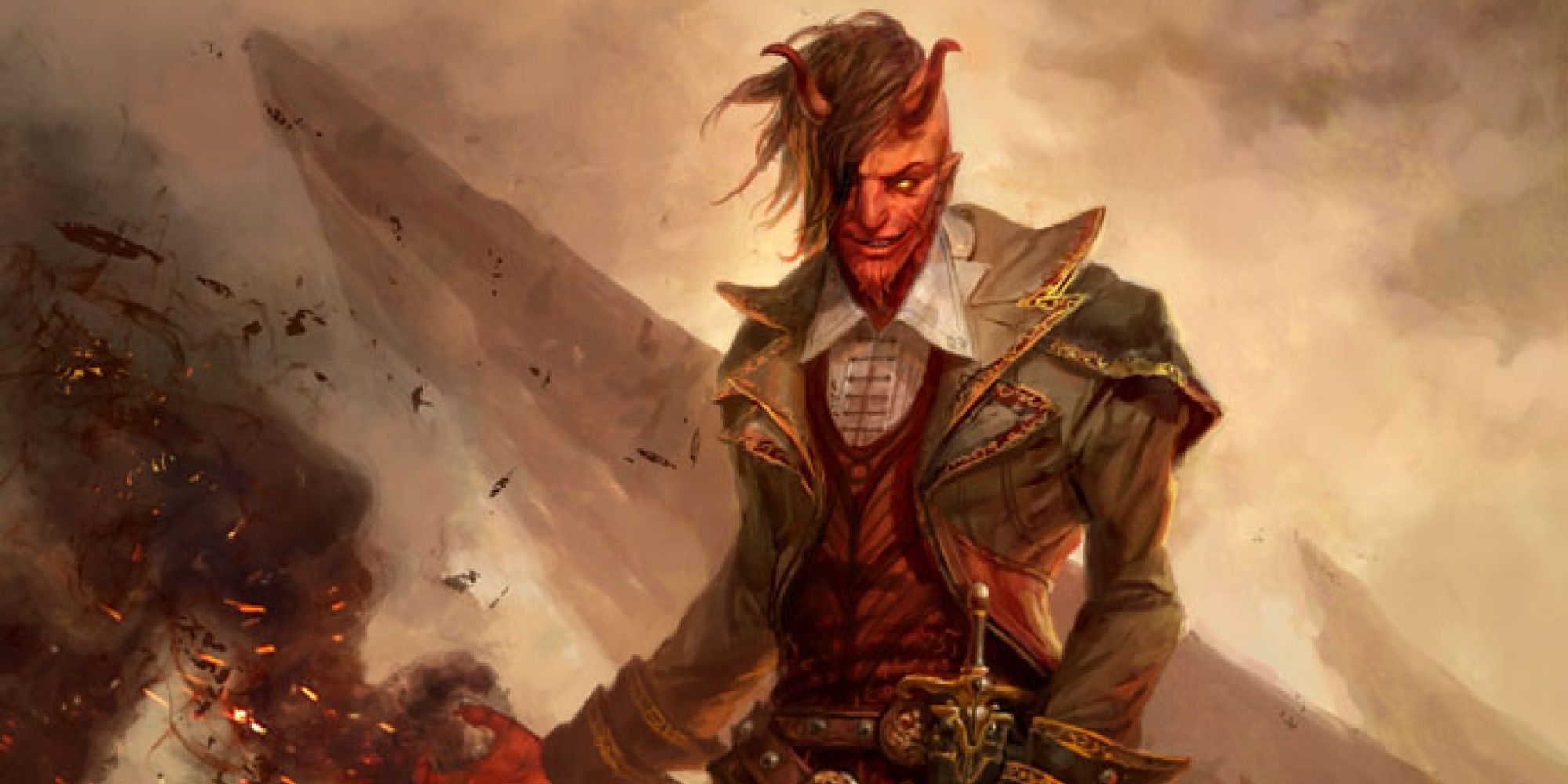 Artwork of Tibalt from Magic: The Gathering.