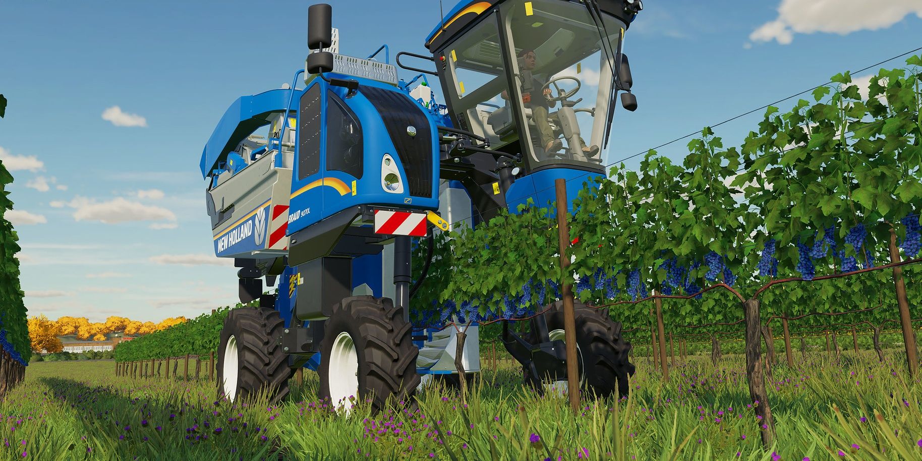 Tractor farming in Farming Simulator 22