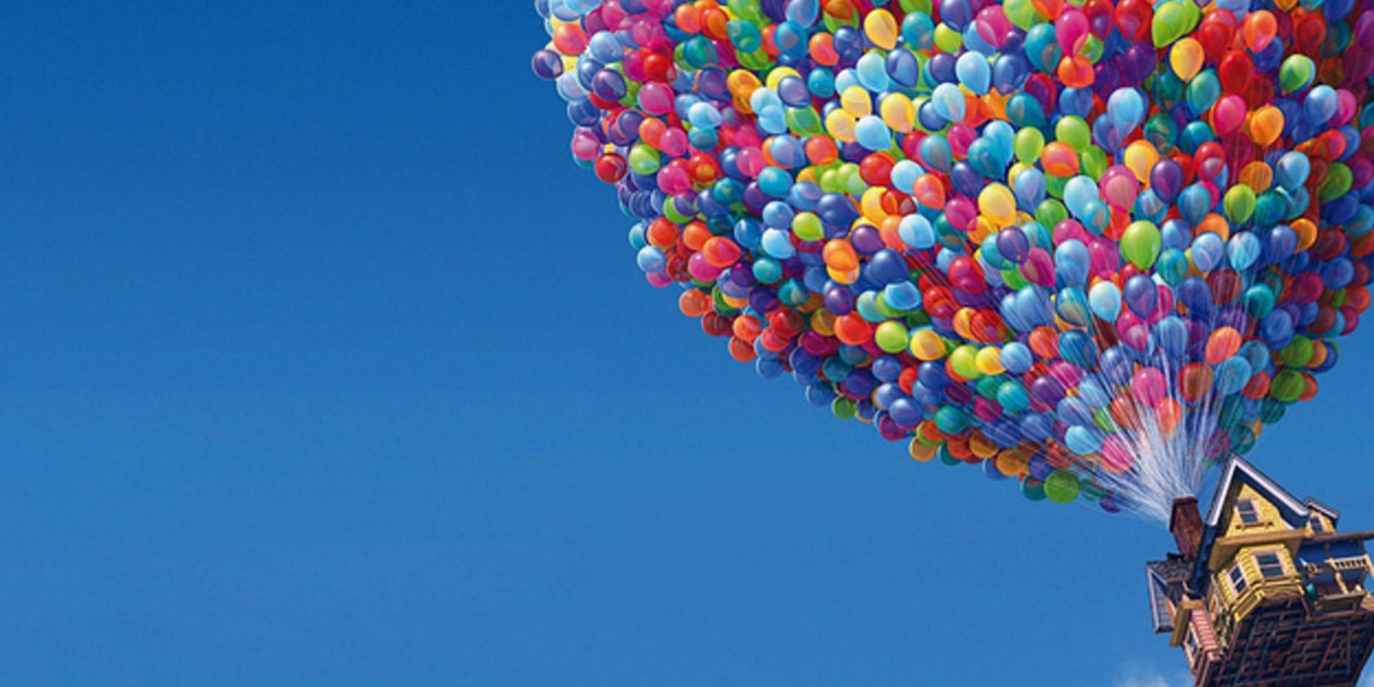 Up - House Floating Away With Lots Of Balloons