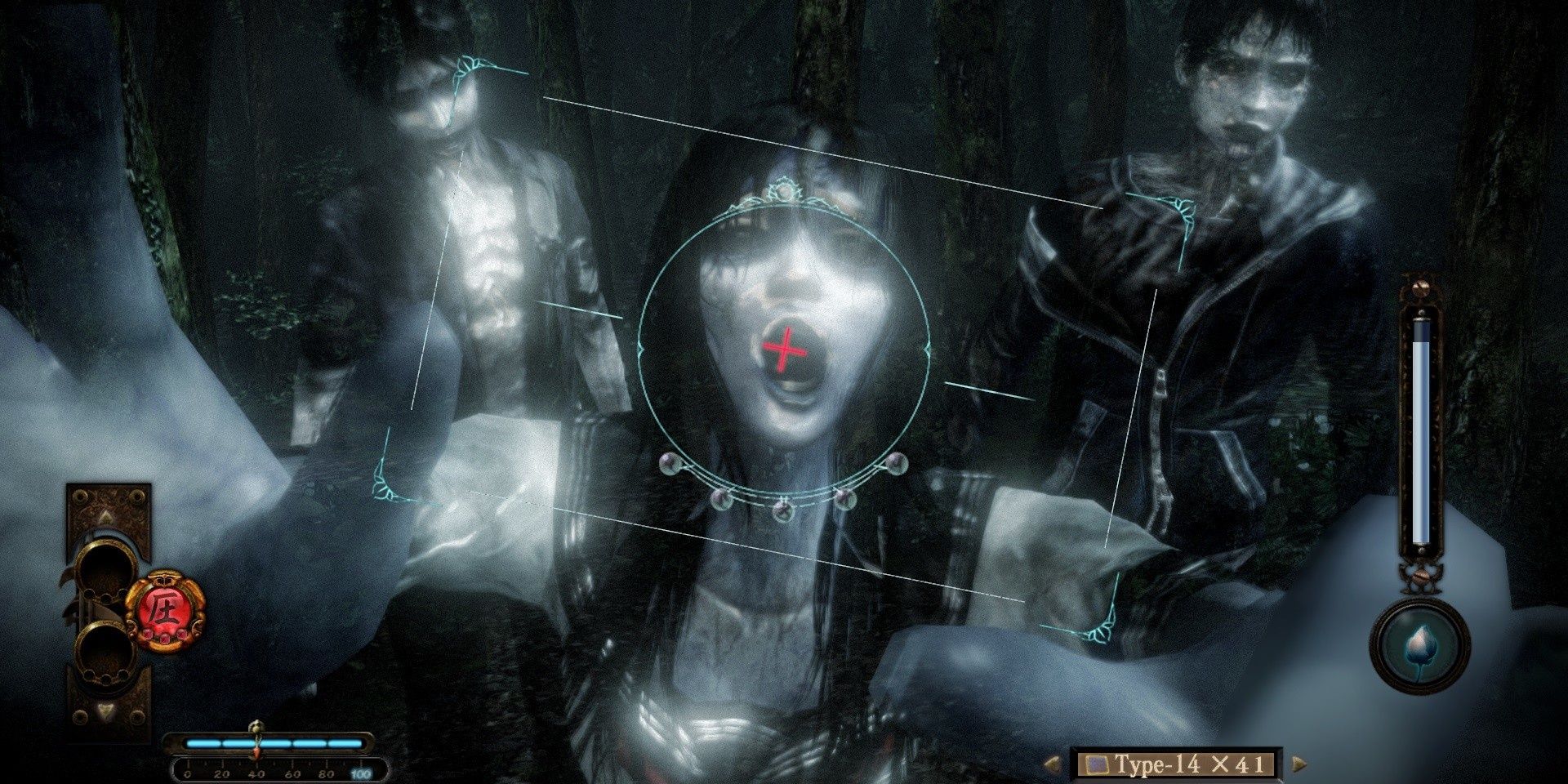 Using camera in Fatal Frame Maiden of Black Water