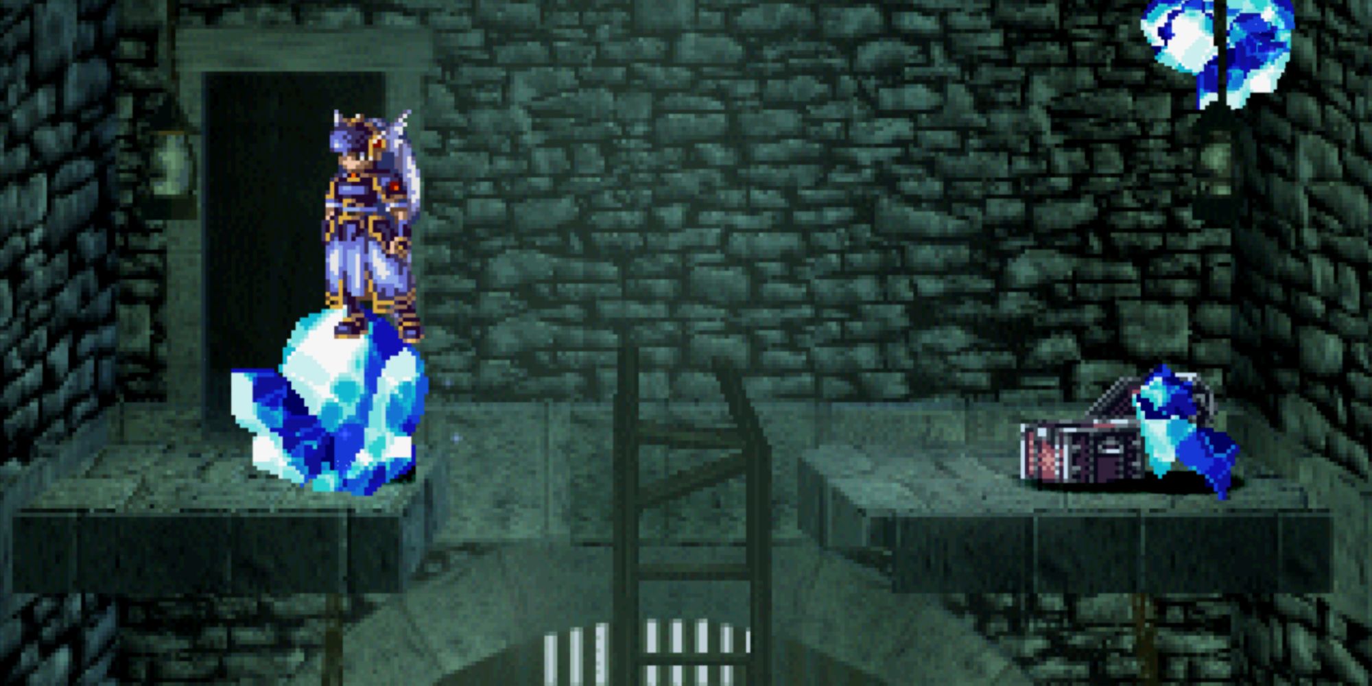 Valkyrie Profile Lenneth - Arkdain Ruins Crystal platforming