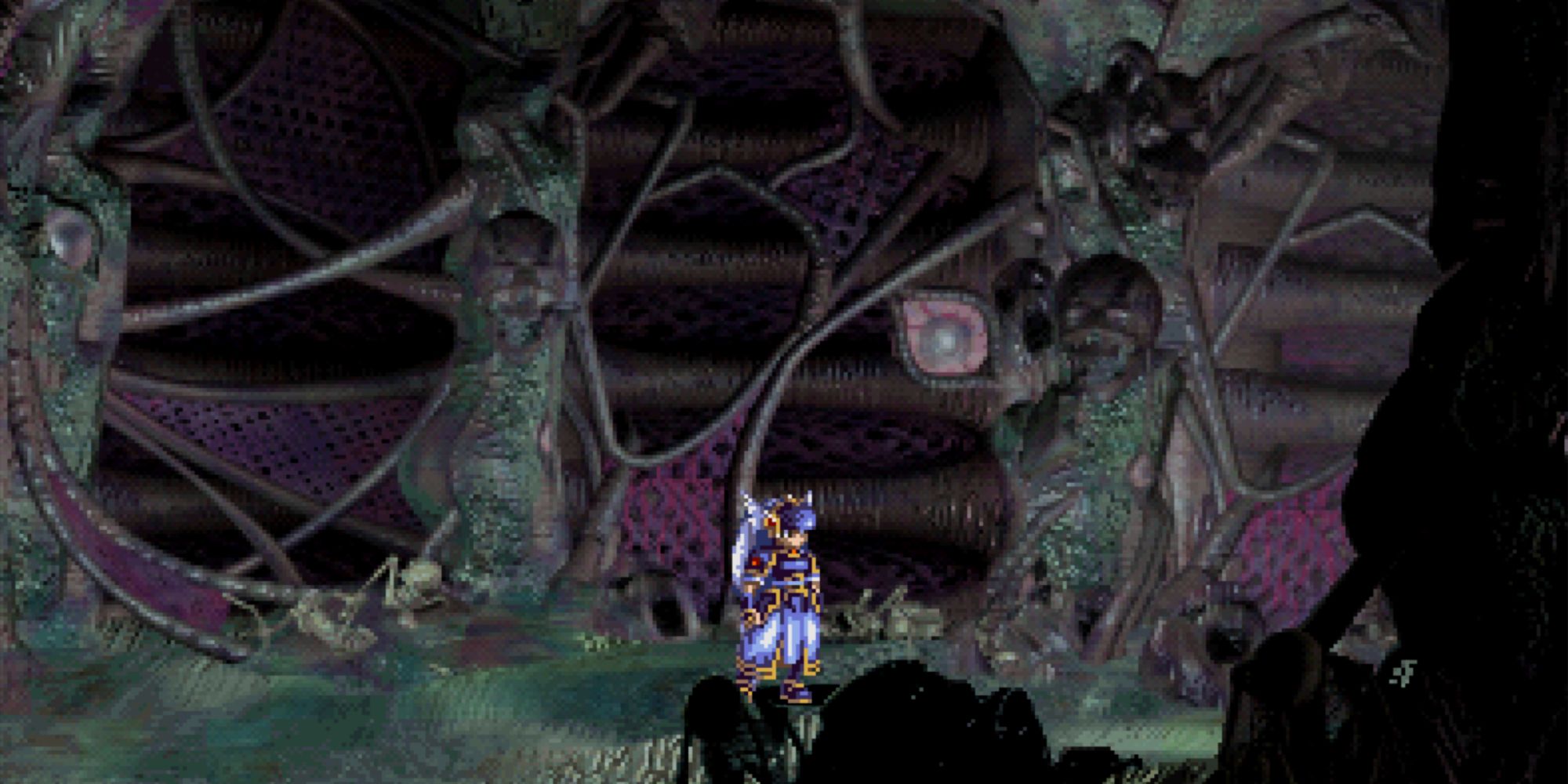 Valkyrie Profile Lenneth - Black Dream Tower Entrance