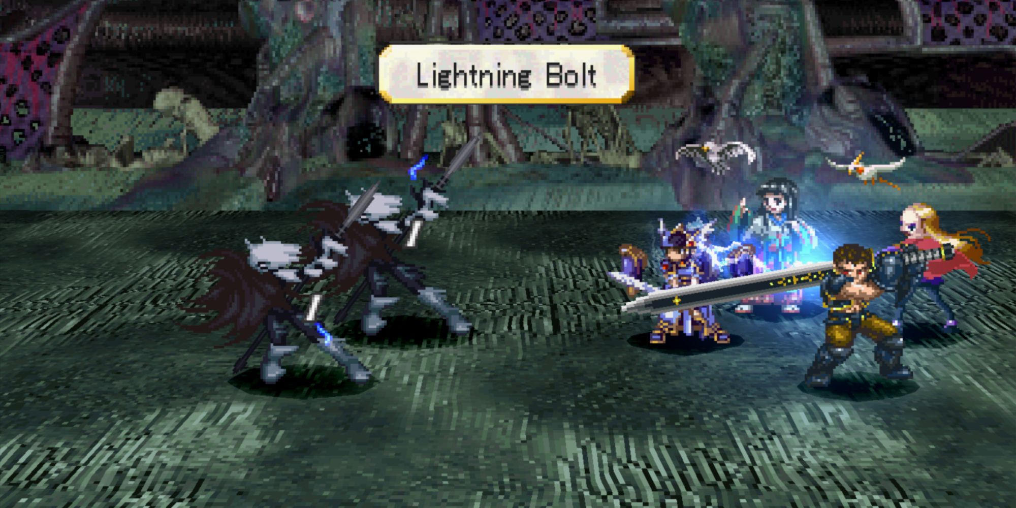 Valkyrie Profile Lenneth - Black Dream Tower Lightning Bolt