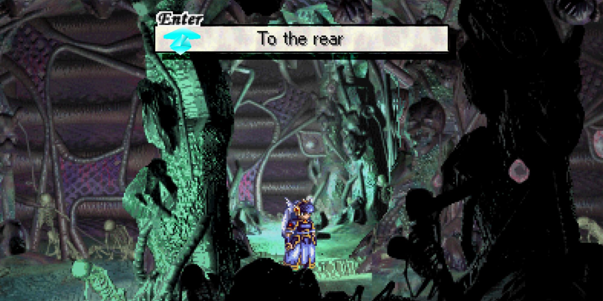 Valkyrie Profile Lenneth - Black Dream Tower Rear Exit 2