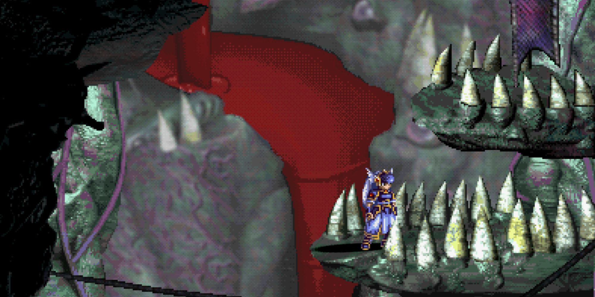 Valkyrie Profile Lenneth - Black Dream Tower Tooth Platform