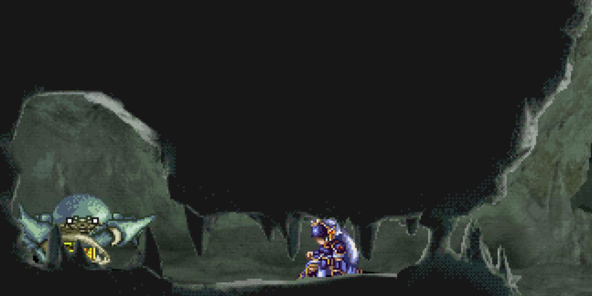 Valkyrie Profile Lenneth - Cave of Thackus Crouching crab