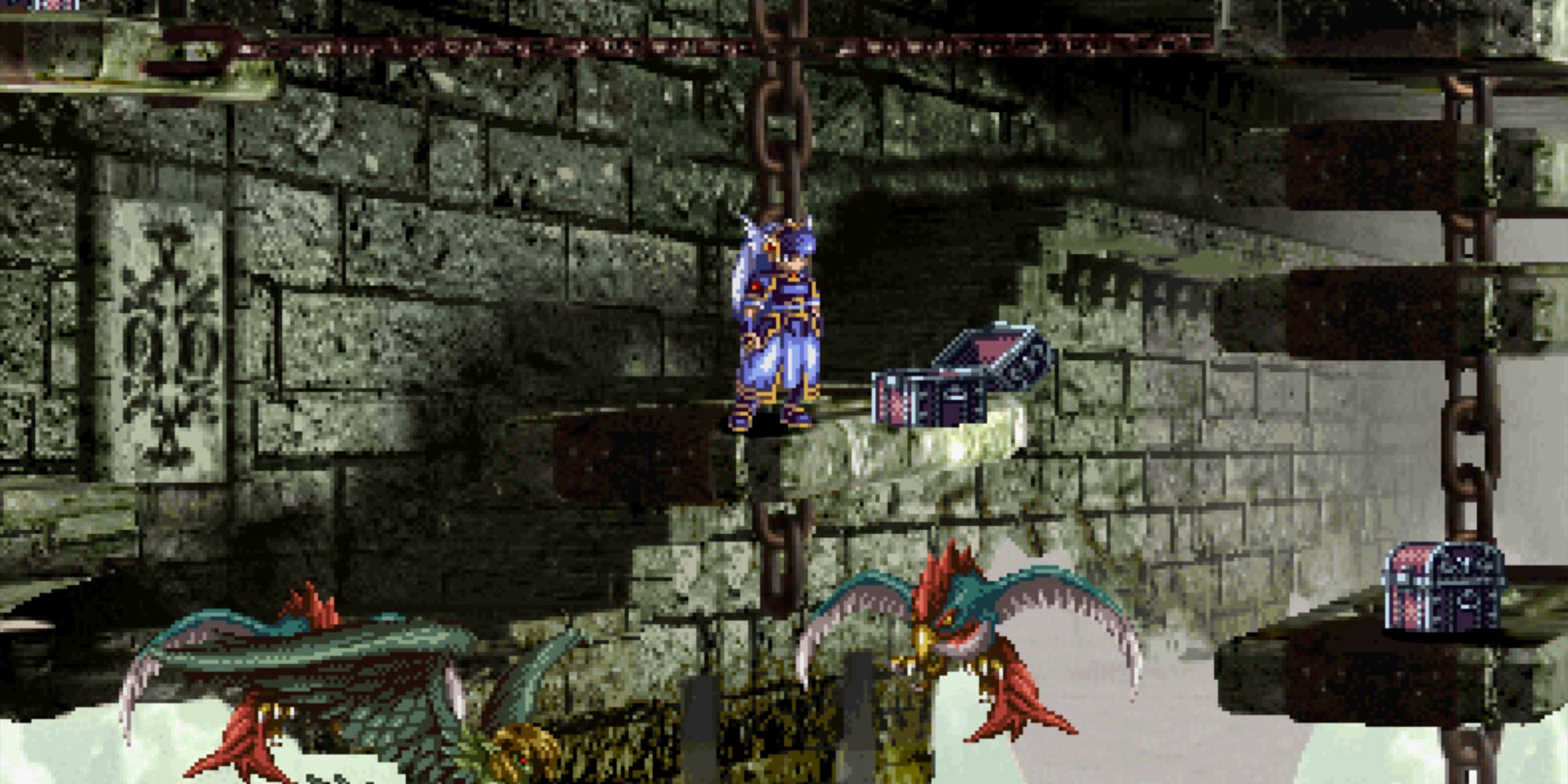 Valkyrie Profile Lenneth - Celestial Castle Chest with birds