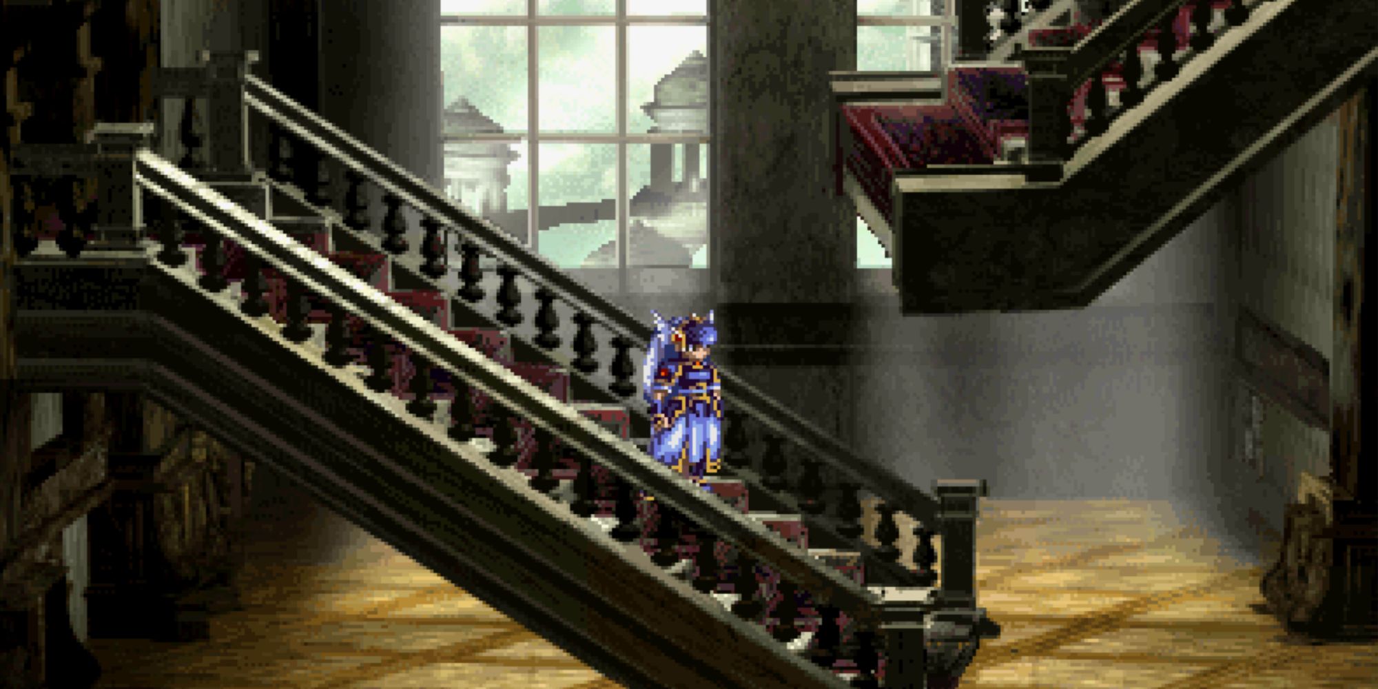 Valkyrie Profile Lenneth - Celestial Castle First Staircase