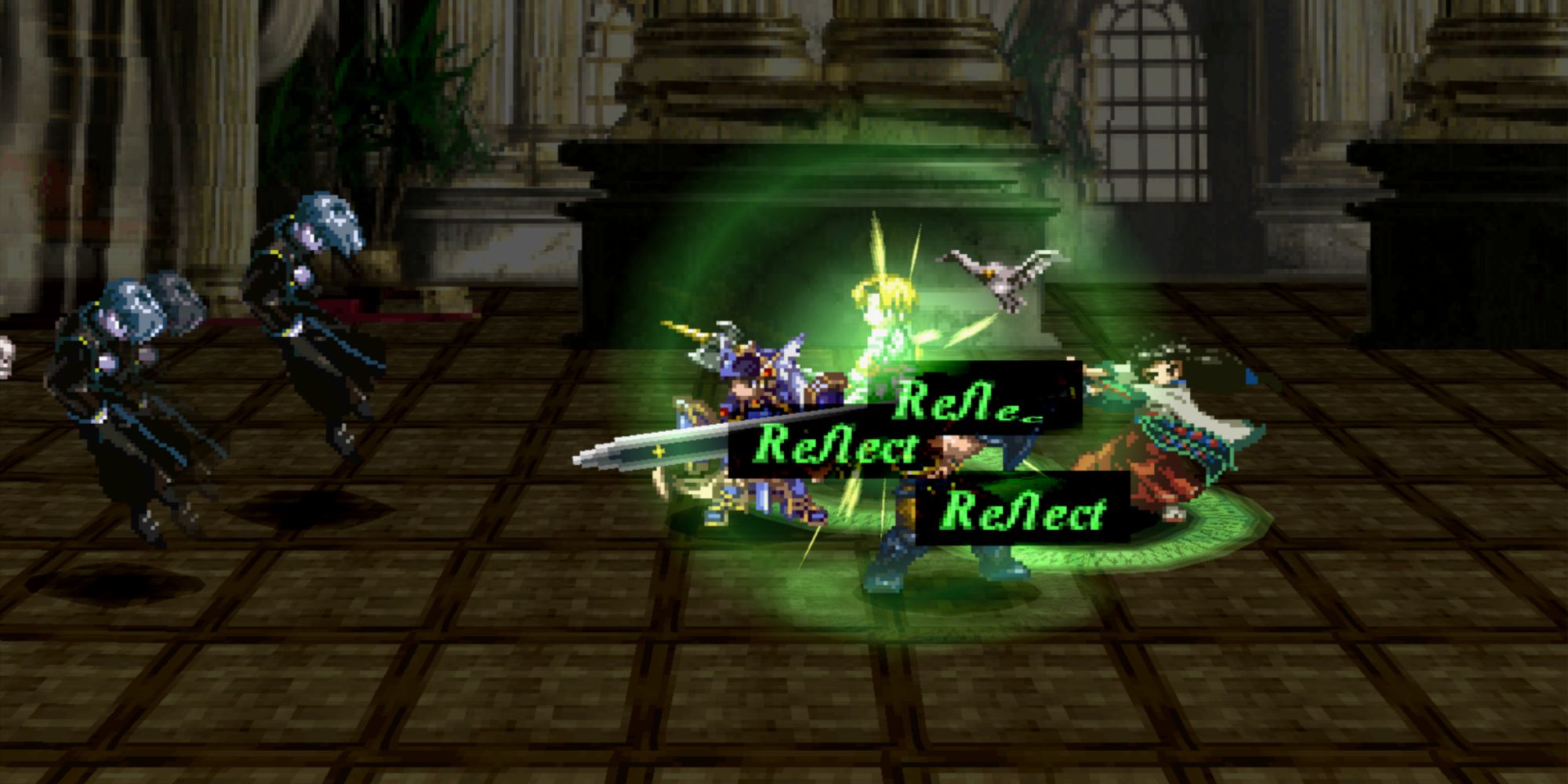 Valkyrie Profile Lenneth - Celestial Castle Genevieve Fight Reflect Sorcery