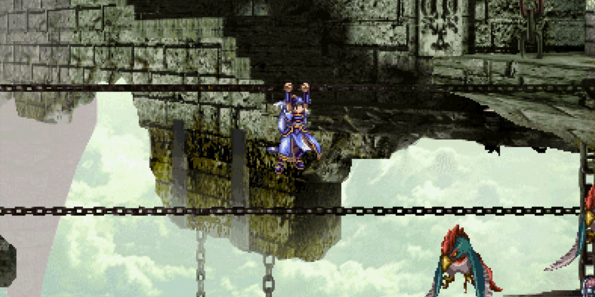 Valkyrie Profile Lenneth - Celestial Castle Hanging on a chain