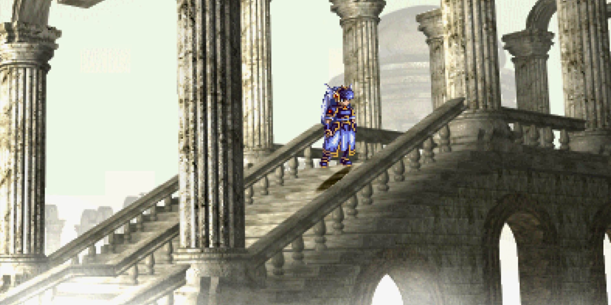 Valkyrie Profile Lenneth - Celestial Castle Large Staircase