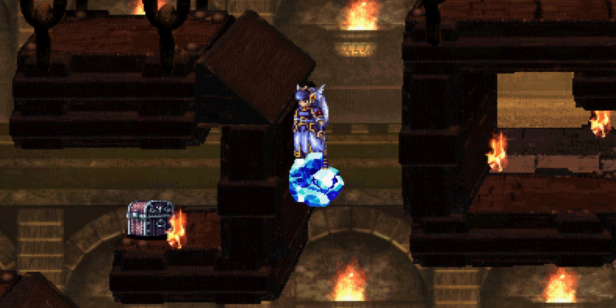 Valkyrie Profile Lenneth - Citadel of Flame Crystal platform