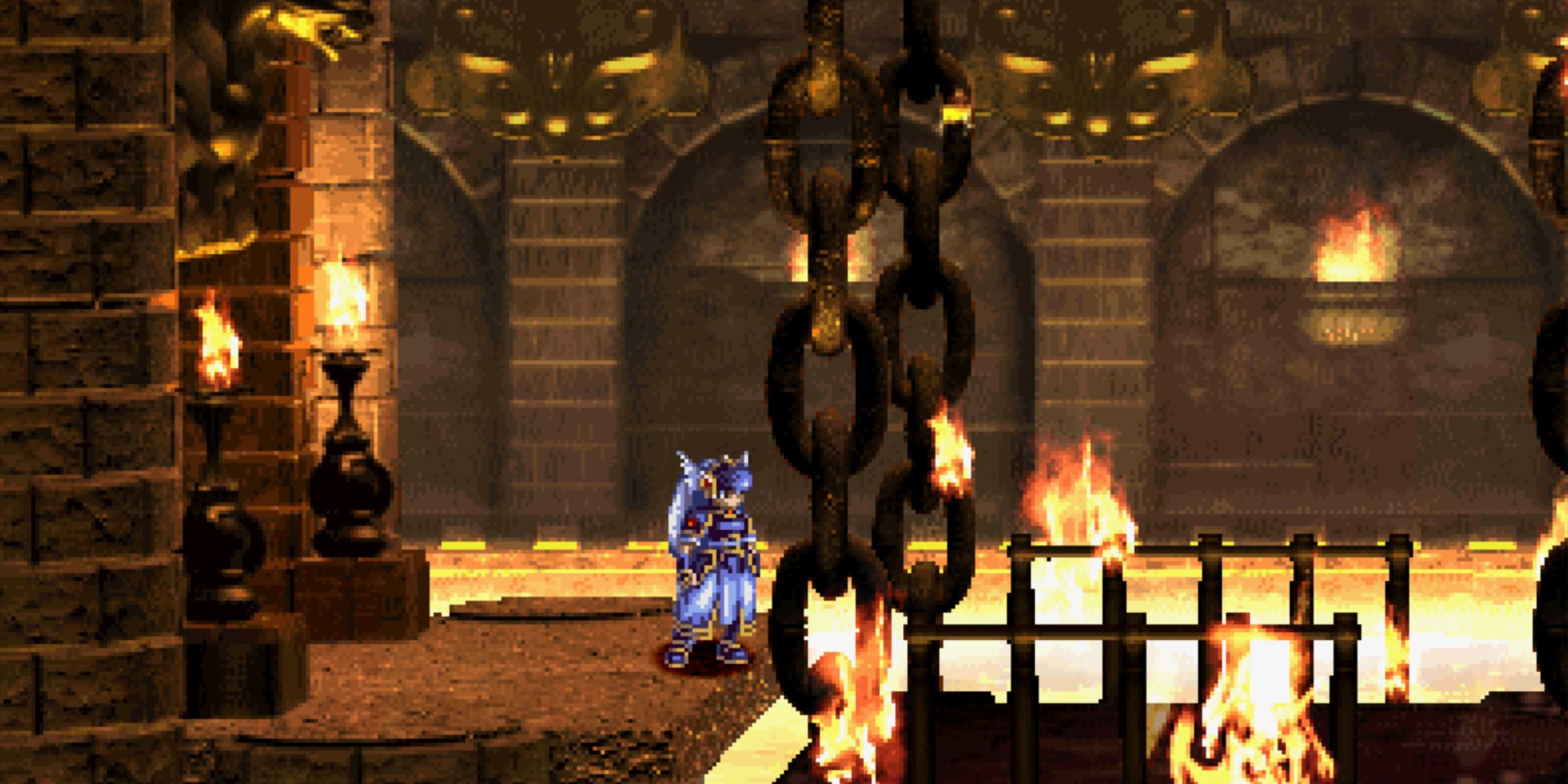 Valkyrie Profile Lenneth - Citadel of Flame Entrance