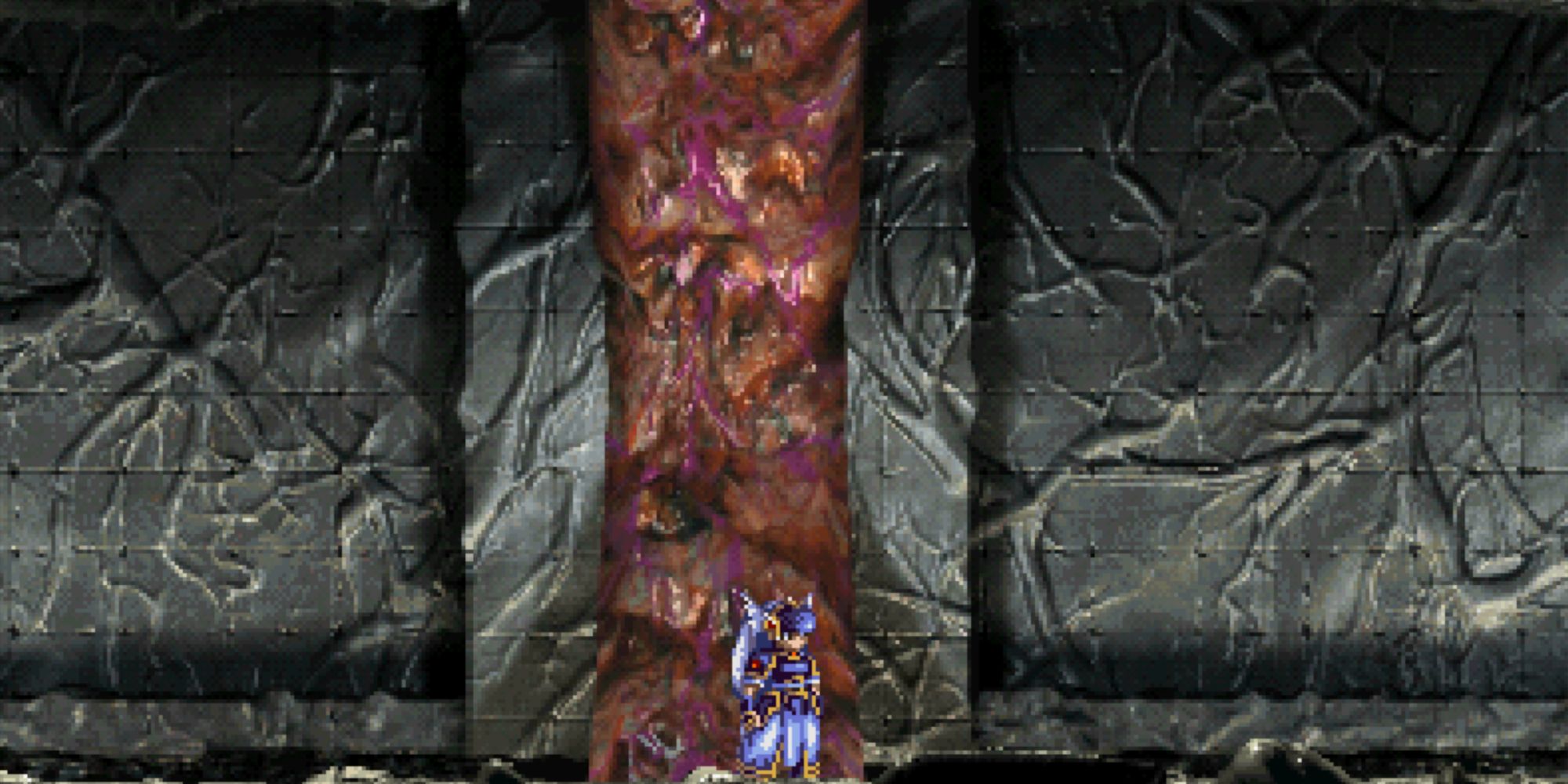 Valkyrie Profile Lenneth - Dark Tower of Xervah Flesh Wall