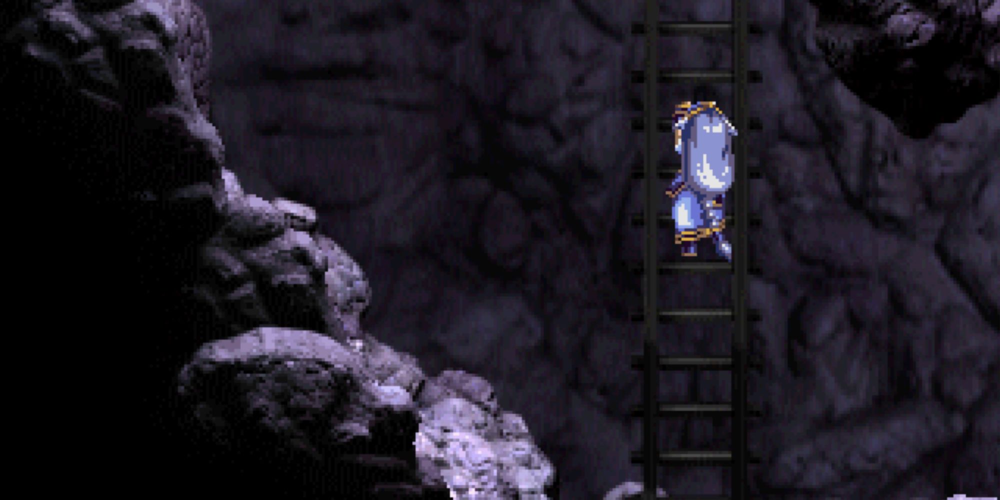 Valkyrie Profile Lenneth - Dragoncastle Caverns Second Ladder