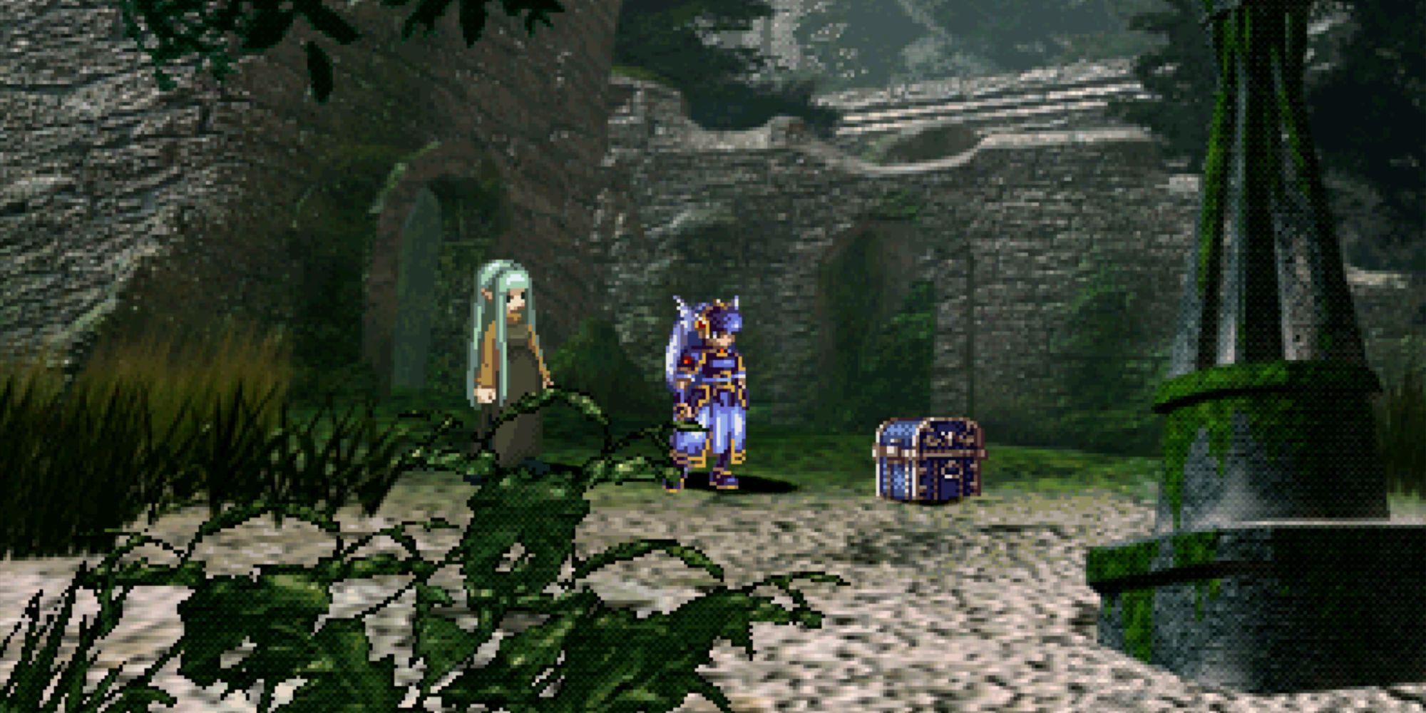 Valkyrie Profile Lenneth - Forest of Spirits Accursed Flame Orb Chest