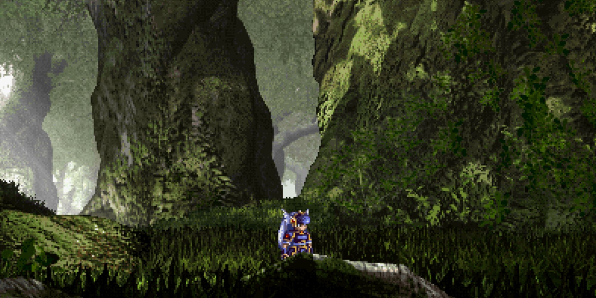 Valkyrie Profile Lenneth - Forest of Spirits Path from the cockatrice