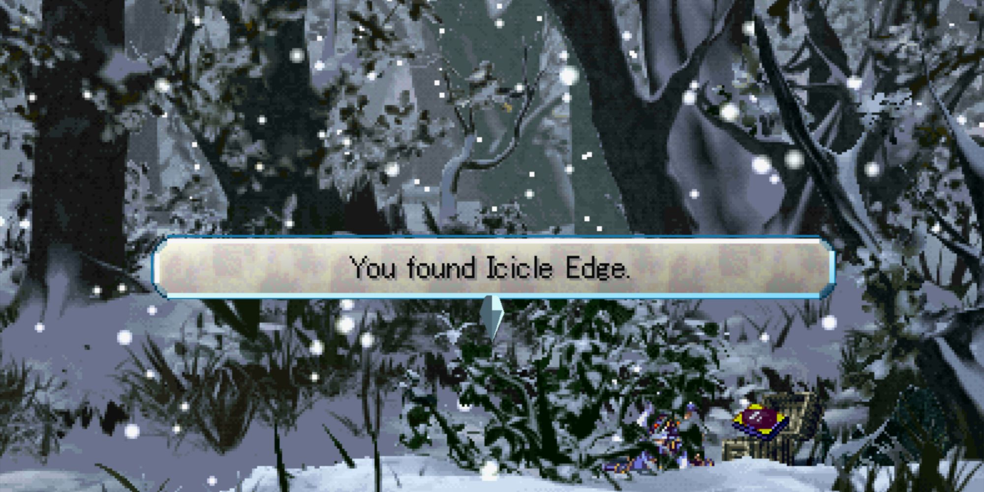 Valkyrie Profile Lenneth - Forest of Woe Icicle Edge Chest