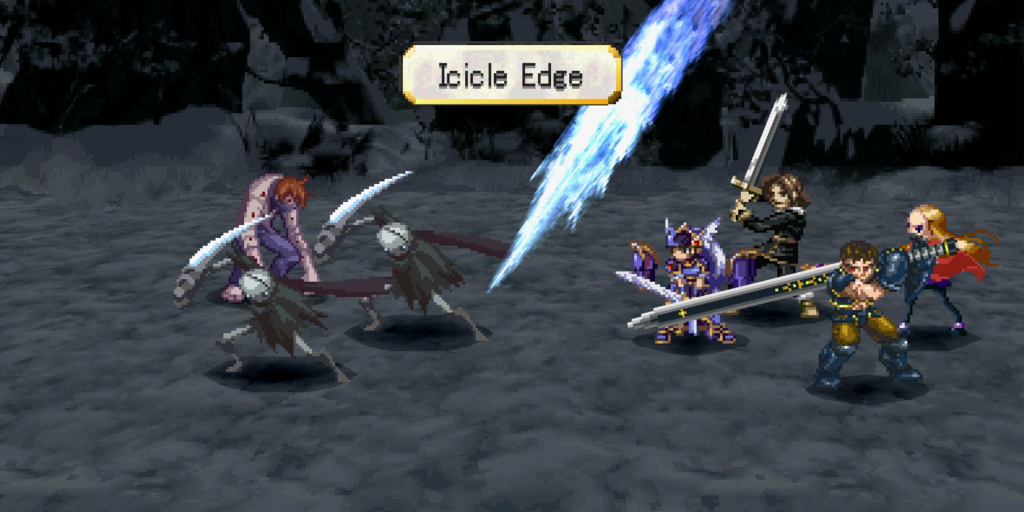 Valkyrie Profile Lenneth - Forest of Woe Icicle Edge In Battle