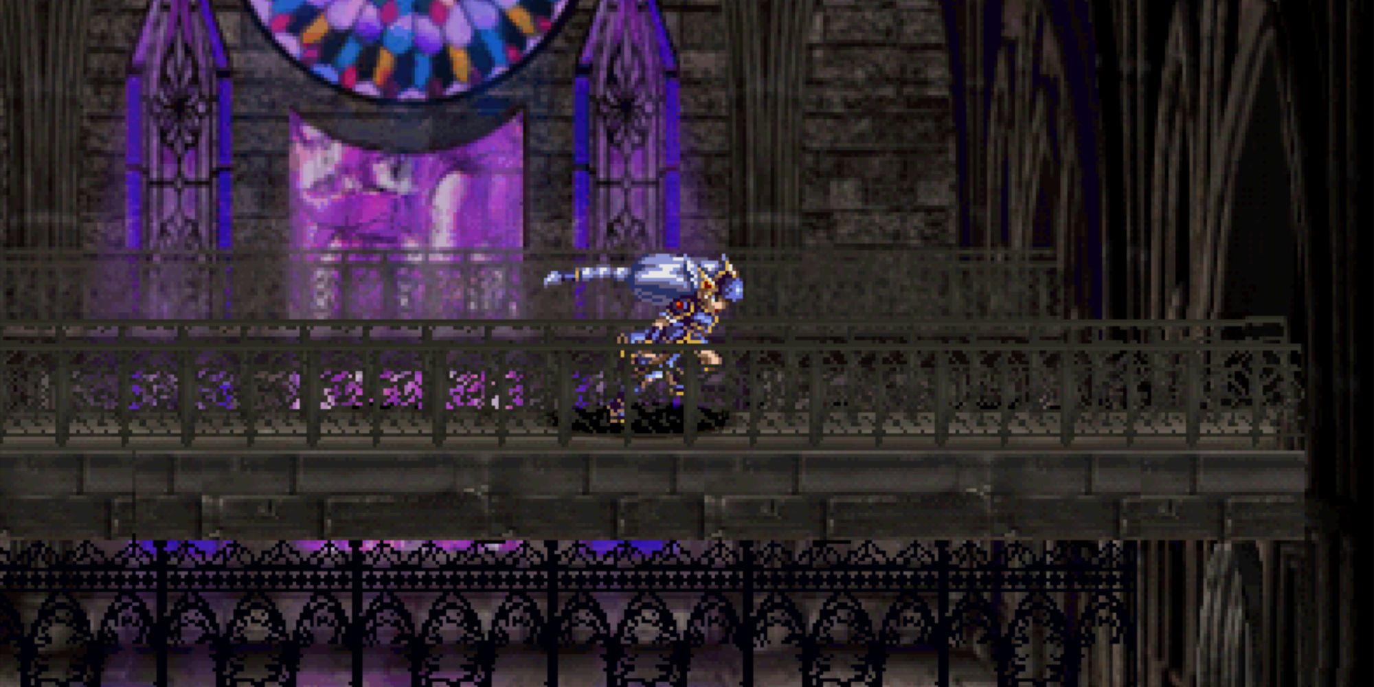 Valkyrie Profile Lenneth - Gorhia Cult HQ Stained Glass Window Room