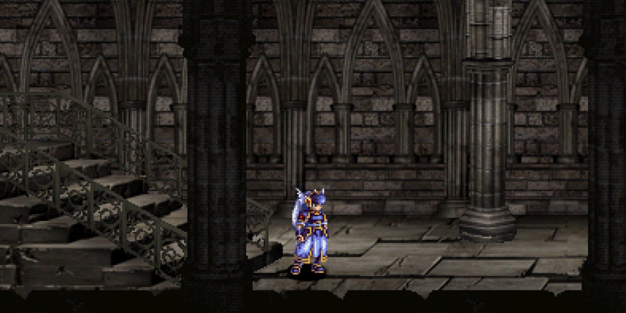 Valkyrie Profile Lenneth - Gorhia Cult HQ Stairs