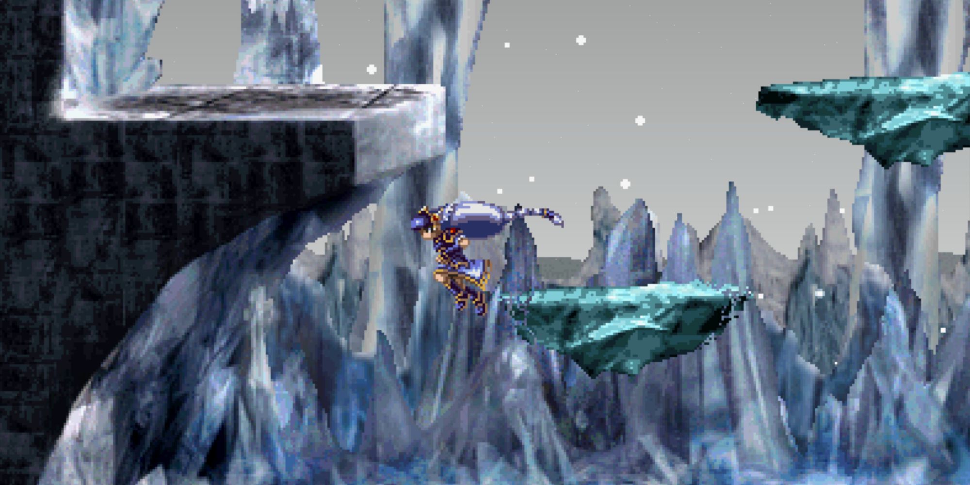 Valkyrie Profile Lenneth - Jotunheim Palace Ice Platforms
