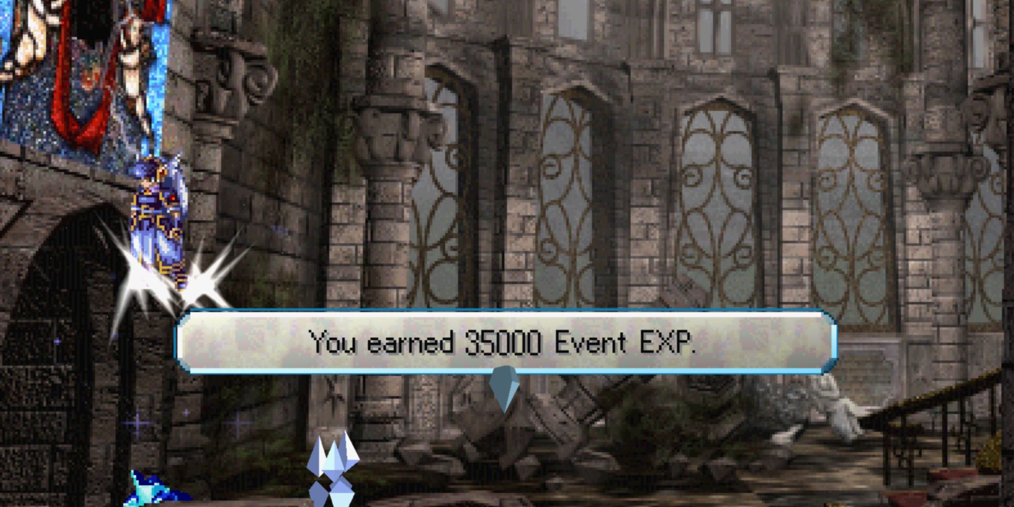 Valkyrie Profile Lenneth - Lost City of Dipan Destroying the stained glass window (1)