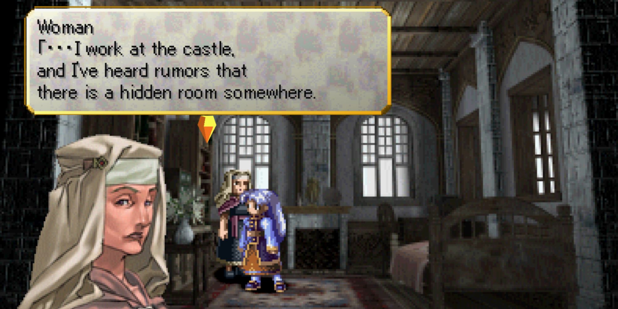 Valkyrie Profile Lenneth - Lost City of Dipan Hint at the secret room
