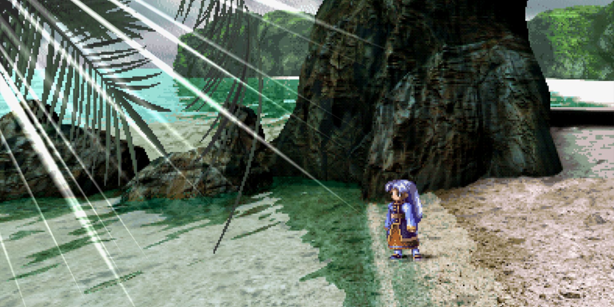 Valkyrie Profile Lenneth On the beach