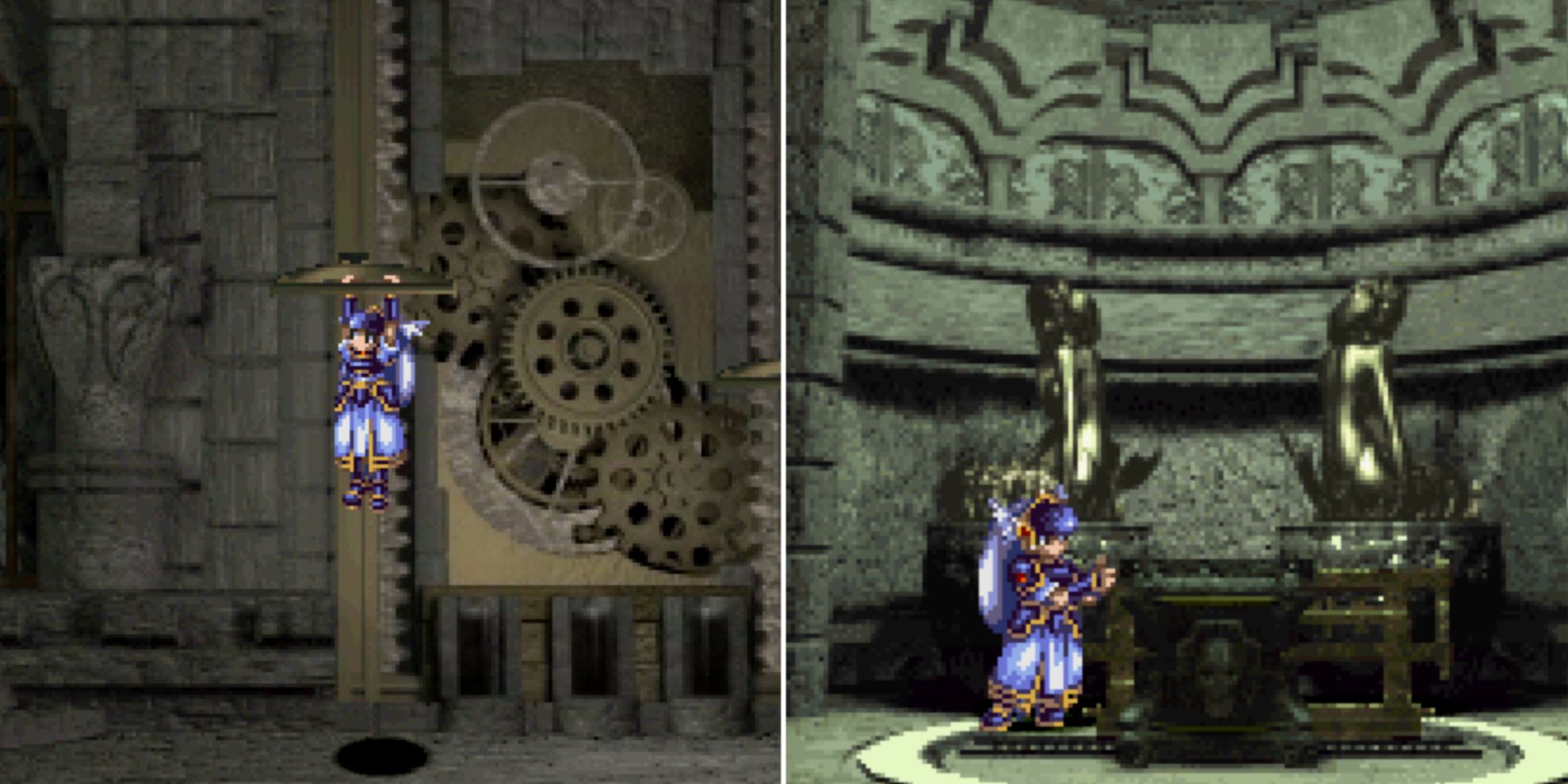 Valkyrie Profile Lenneth - Sunken Shrine Clockwork Contraptions