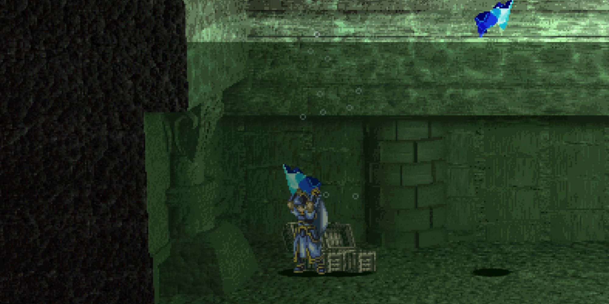 Valkyrie Profile Lenneth - Sunken Shrine Crystal platform puzzle
