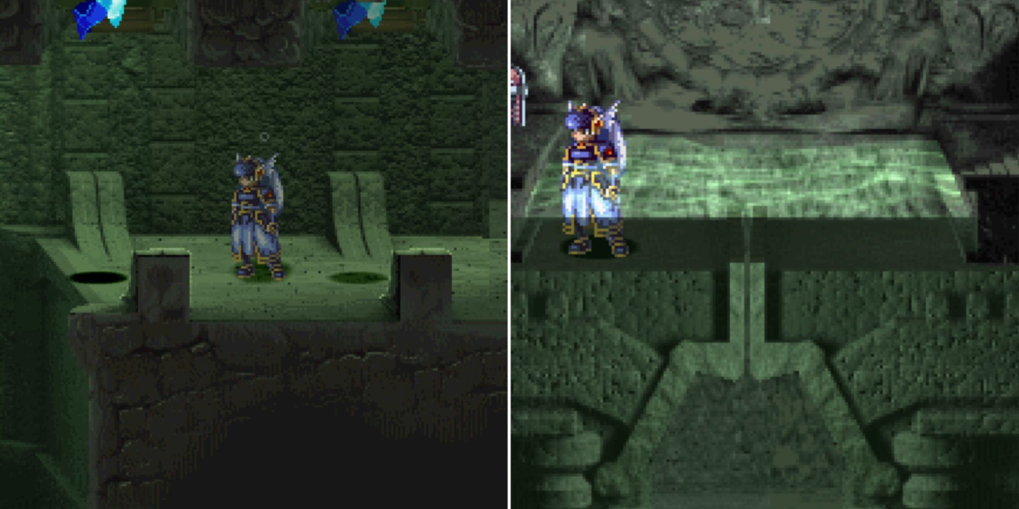 Valkyrie Profile Lenneth - Sunken Shrine Floating puzzle