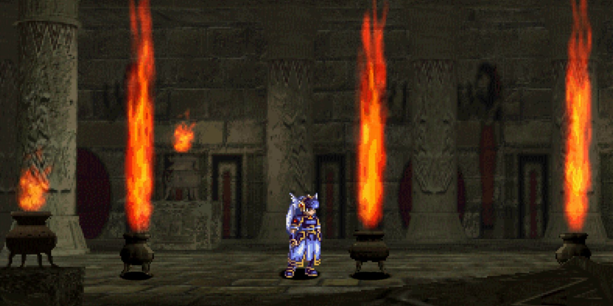 Valkyrie Profile Lenneth - Tombs of Amenti Fire jet jars