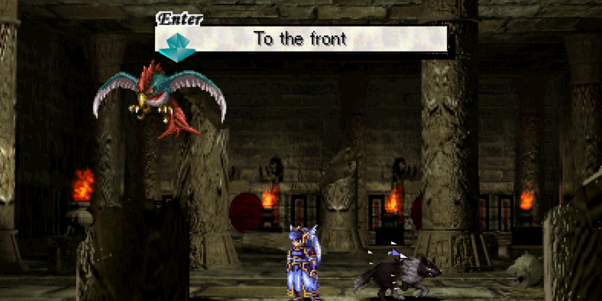 Valkyrie Profile Lenneth - Tombs of Amenti Room of monsters