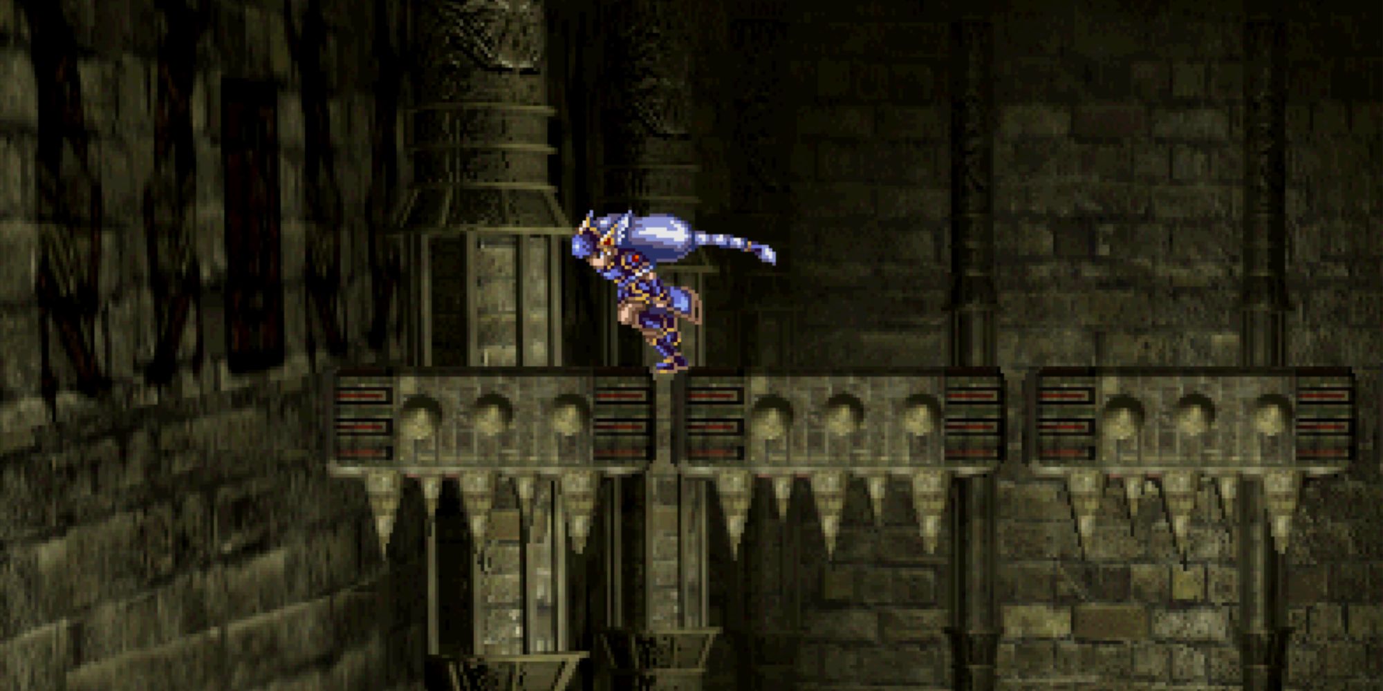 Valkyrie Profile Lenneth - Tombs of Amenti Spike block path