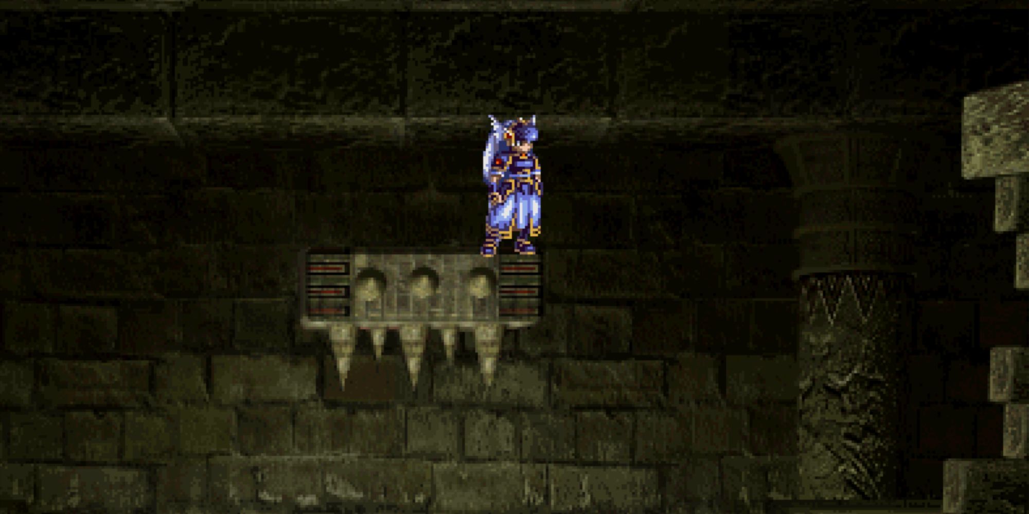 Valkyrie Profile Lenneth - Tombs of Amenti Traveling spike block