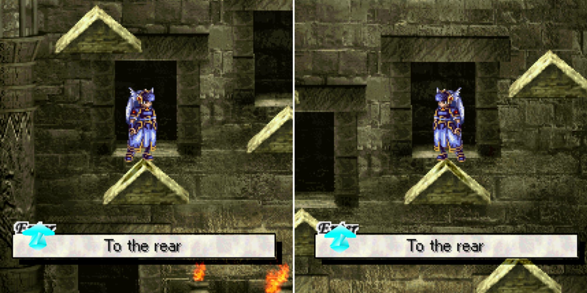 Valkyrie Profile Lenneth - Tombs of Amenti Tricky triangle platforming