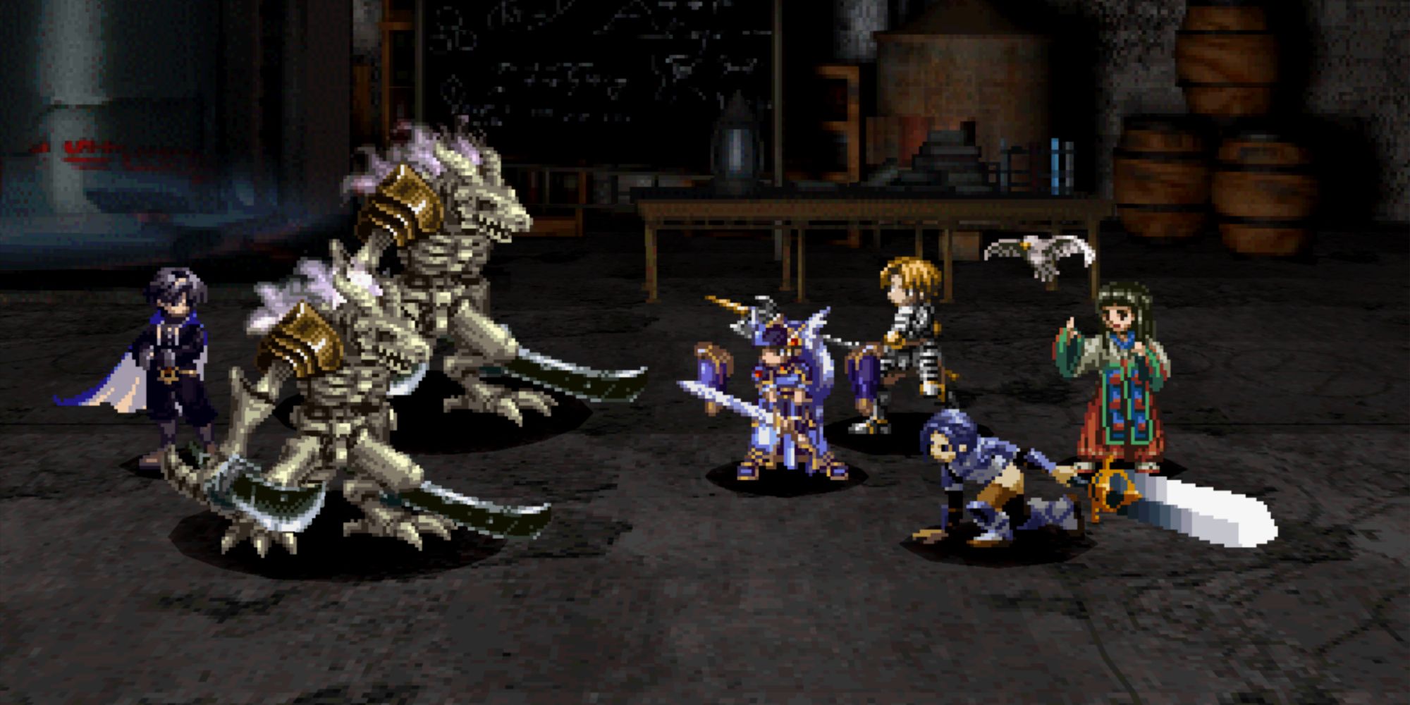Valkyrie Profile Lenneth - Tower of Lezard Valeth Boss Fight