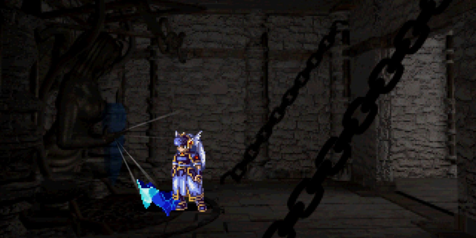 Valkyrie Profile Lenneth - Tower of Lezard Valeth Crystal Statue