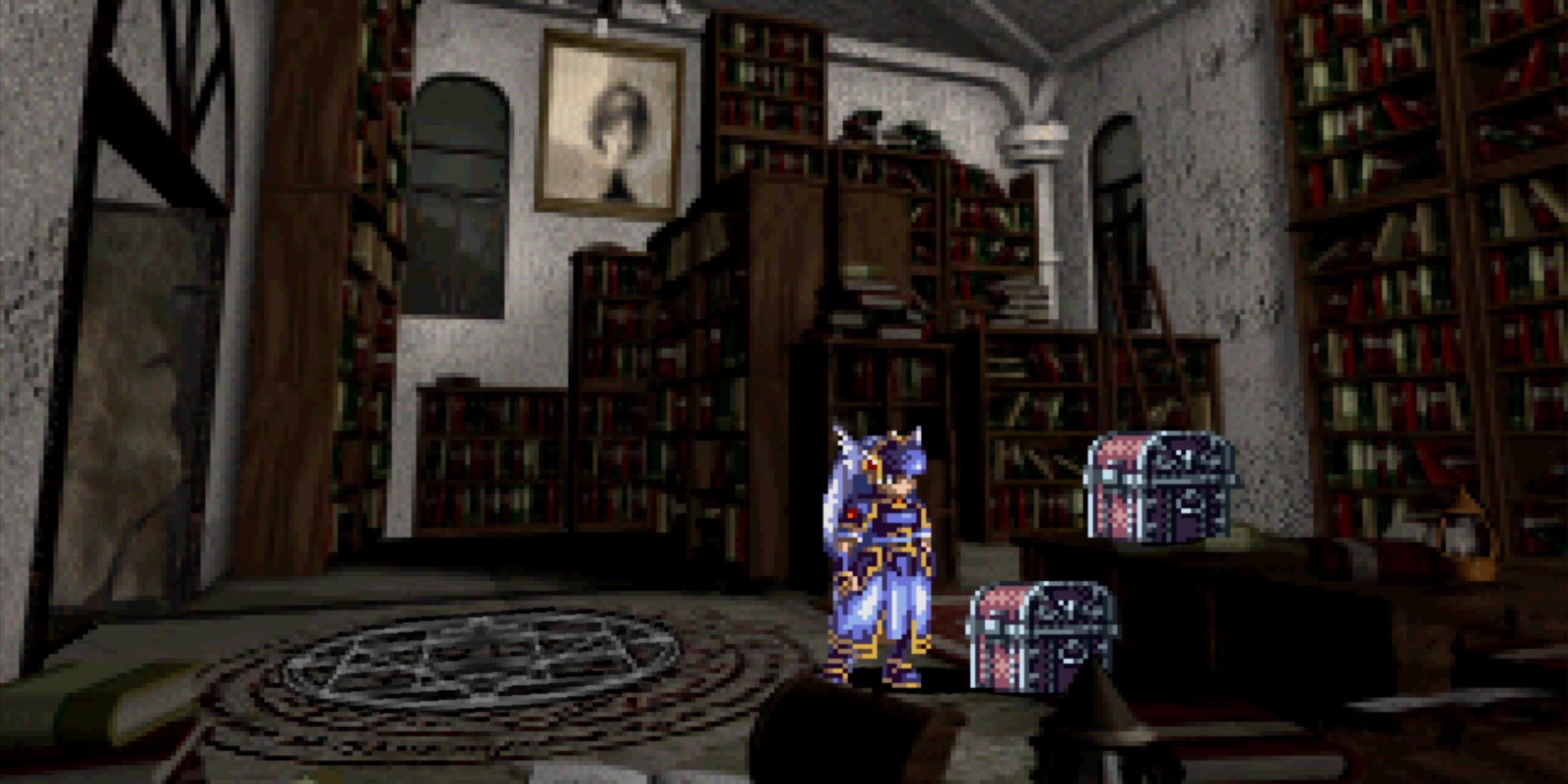 Valkyrie Profile Lenneth - Tower of Lezard Valeth Lezard Office