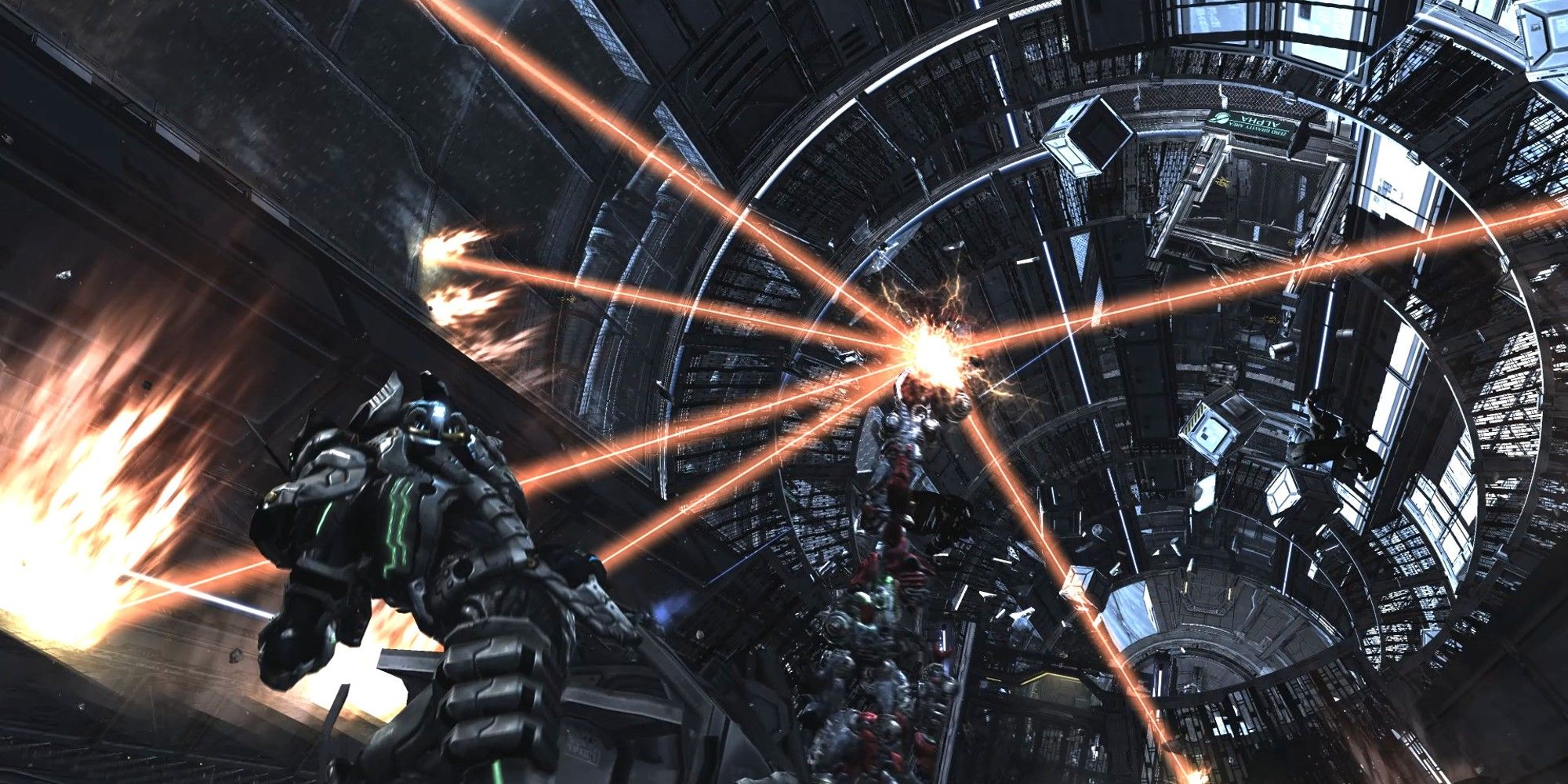 Vanquish - Sam Gideon fighting inside the SC-01 Providence