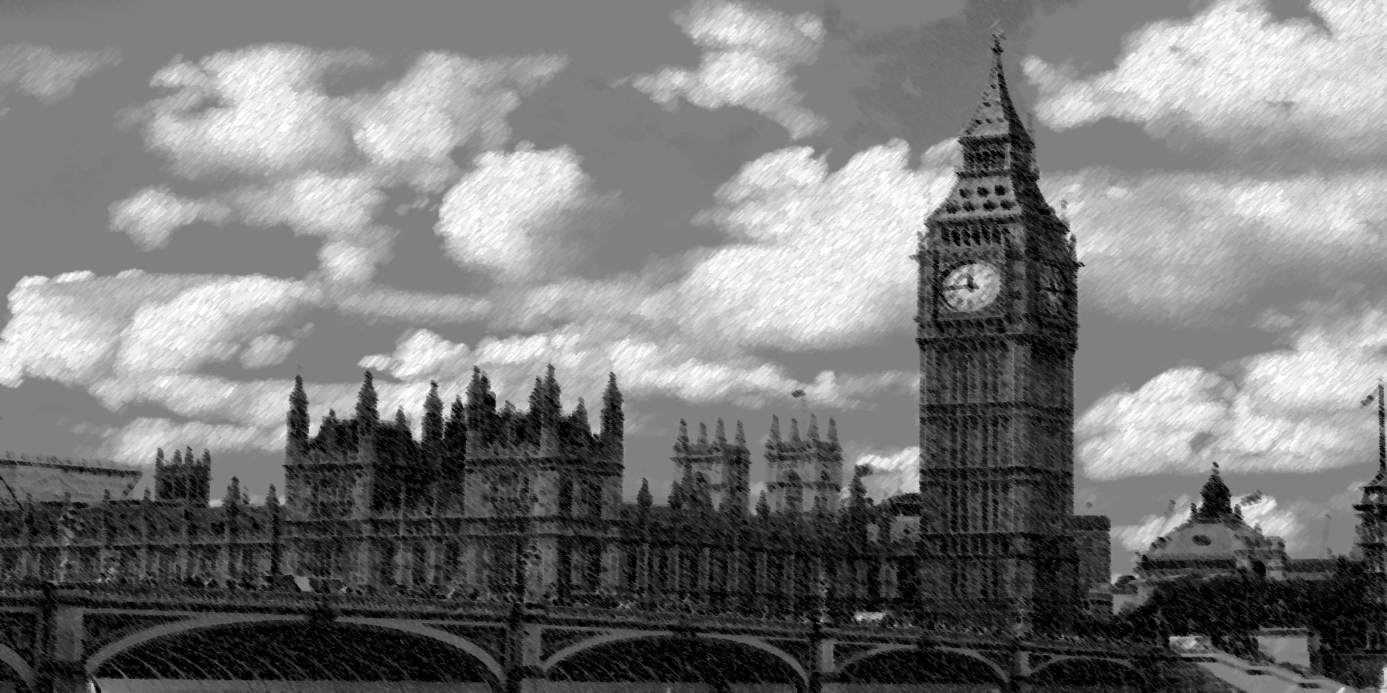 A scene from Victorian London.