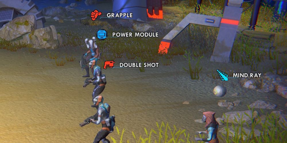 a poacher team declares their moves at the start of a combat round