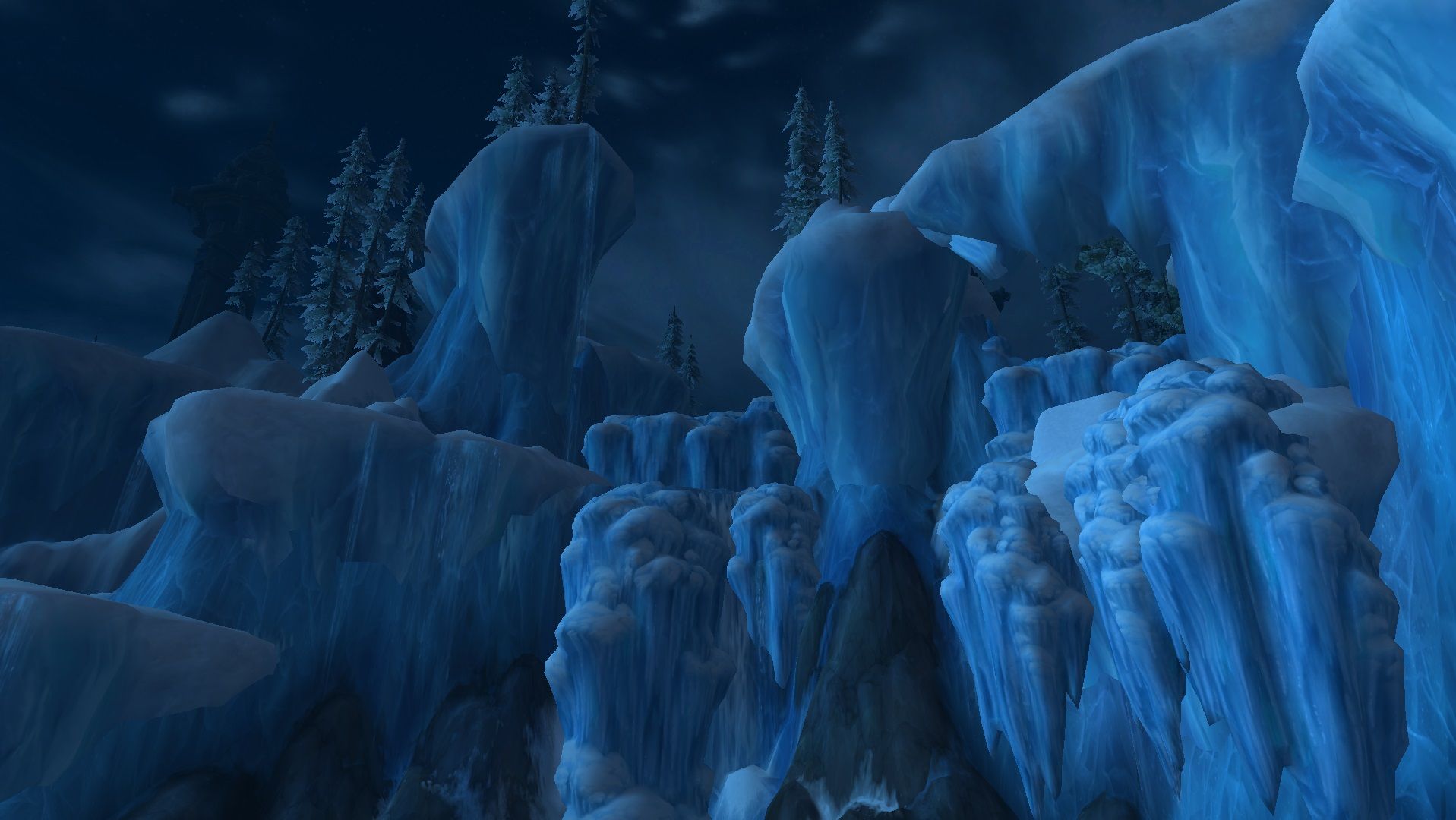 A view of The Azure Span zone in World of Warcraft: Dragonflight.