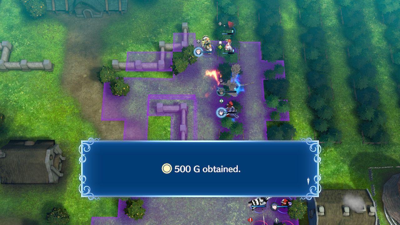Fire Emblem Engage: Gained 500 Gold Notification From Anna's Method