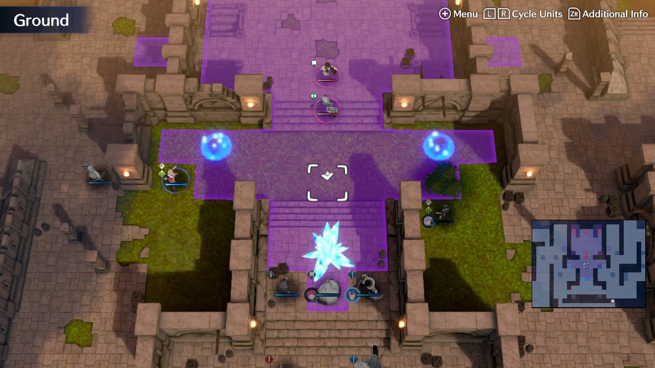 Placing Celine Behind Obstruct Ice To Protect Against Armored Unit