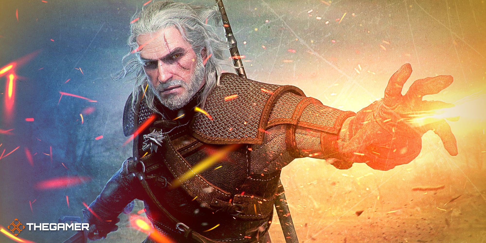 Game art from The Witcher 3.